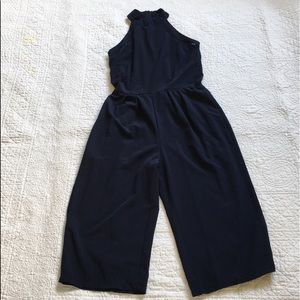 Navy blue romper